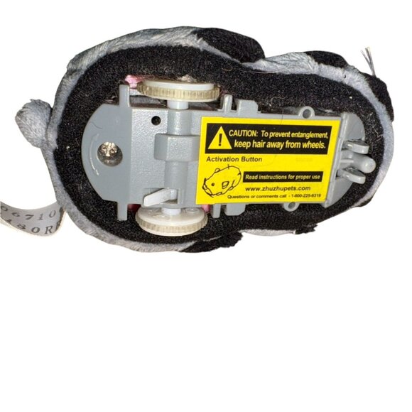 Zhu Zhu Pets Hamster-Spottie-Gray/white/Black-GUC-WORKING - Picture 5 of 5